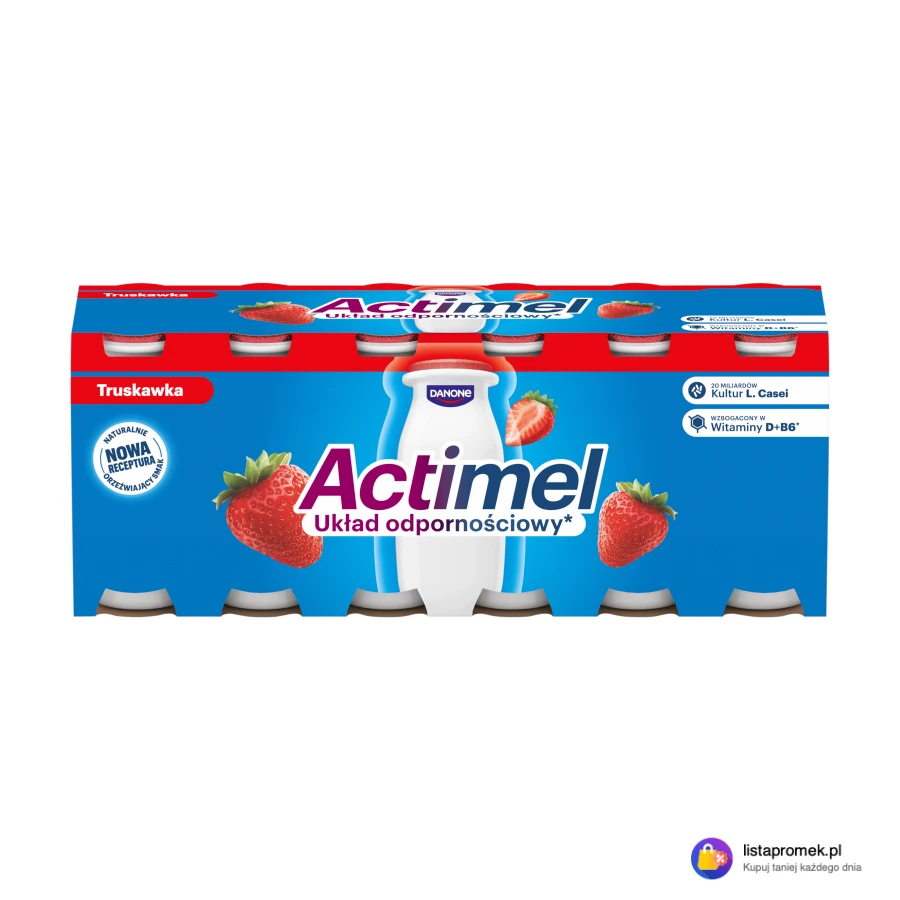 Jogurt Actimel truskawka