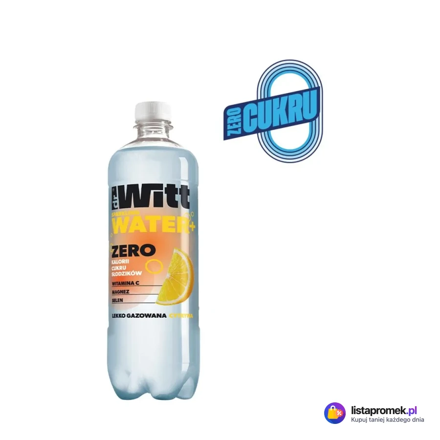 Napój Dr Witt Water Plus, różne rodzaje
