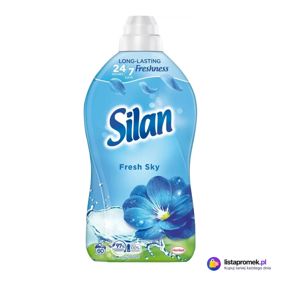 Płyn do płukania tkanin Silan, 1,32 l