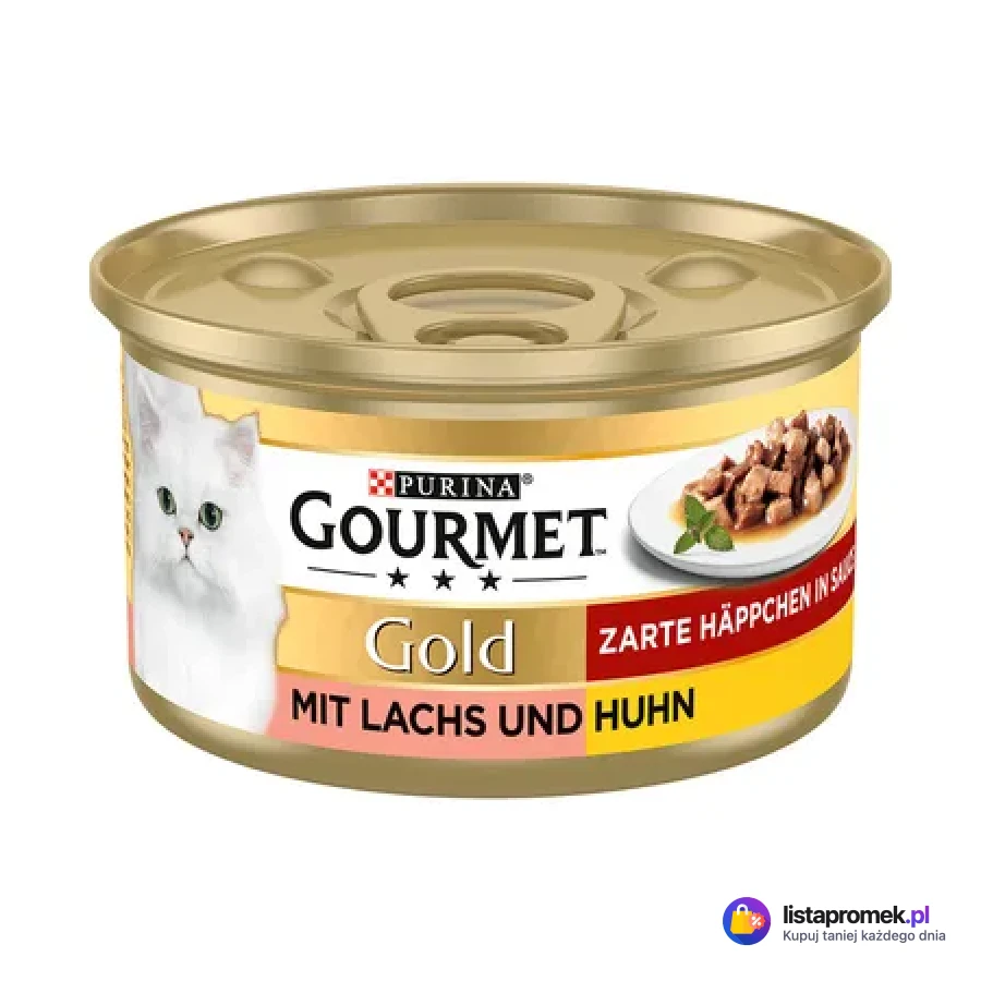 Karma dla kota Gourmet Gold, różne rodzaje