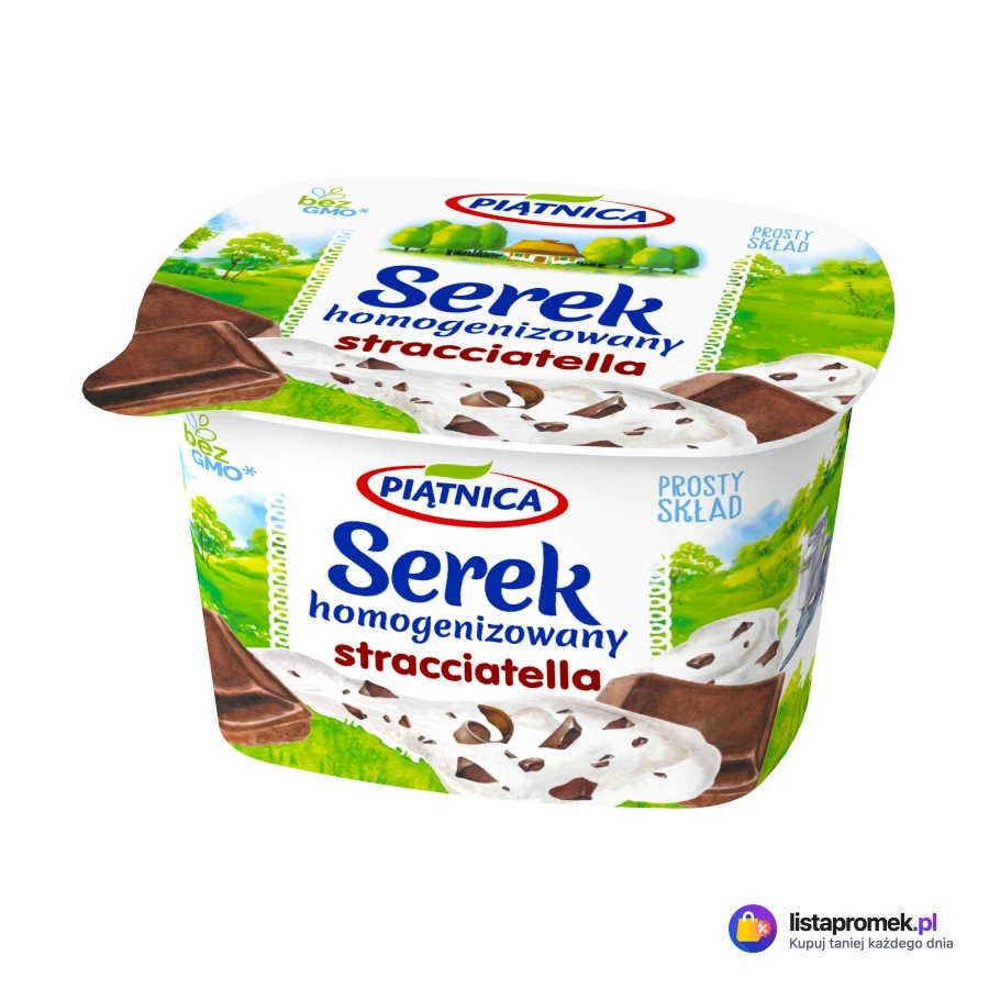 Serek homogenizowany, różne rodzaje