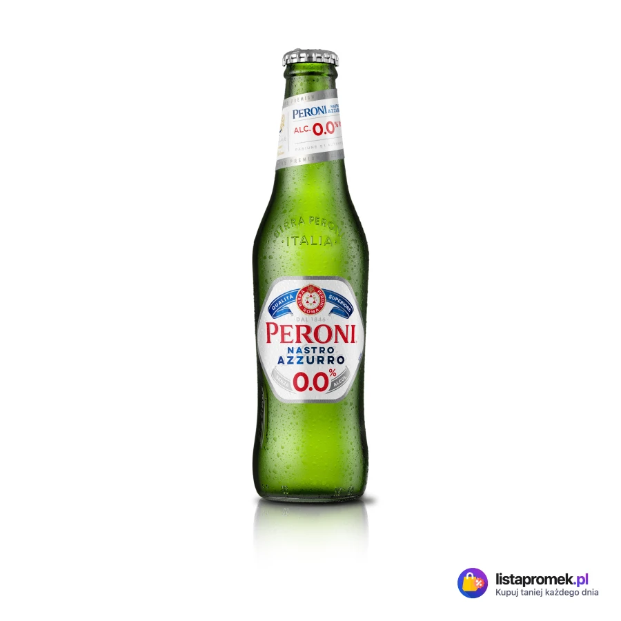 Piwo Peroni Nastro Azzurro, klasyczne, 0,0%