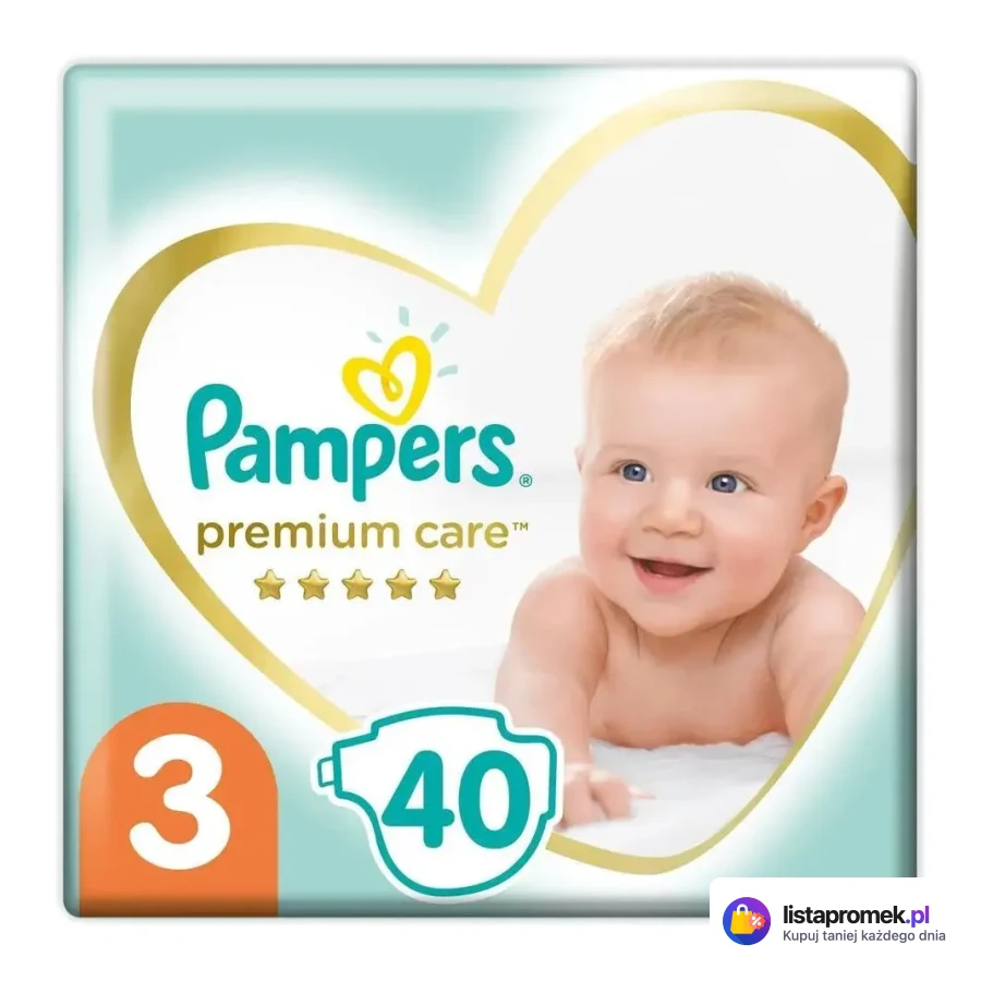 Pieluchy Pampers Premium Care S3