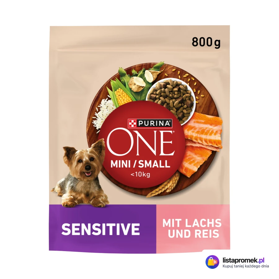 Karma dla psa Purina One Mini, różne rodzaje