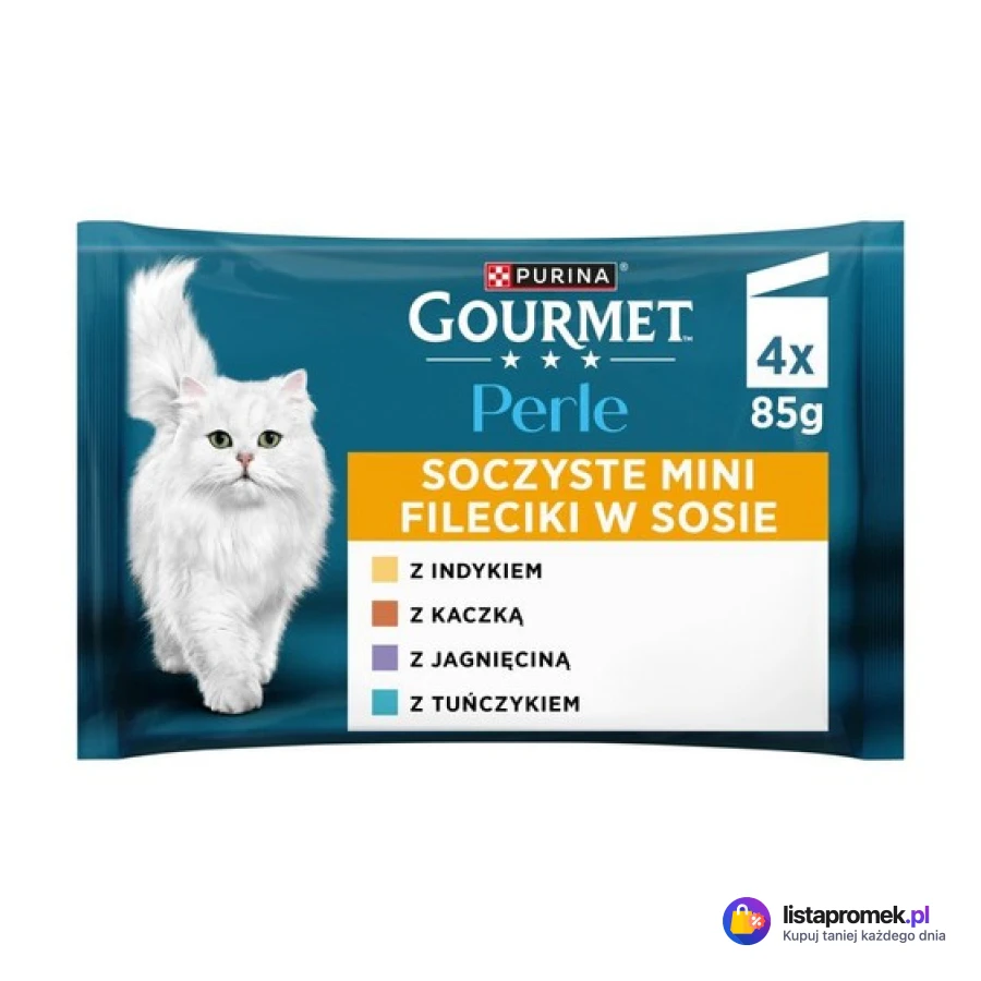 Karma dla kota w saszetkach, różne rodzaje