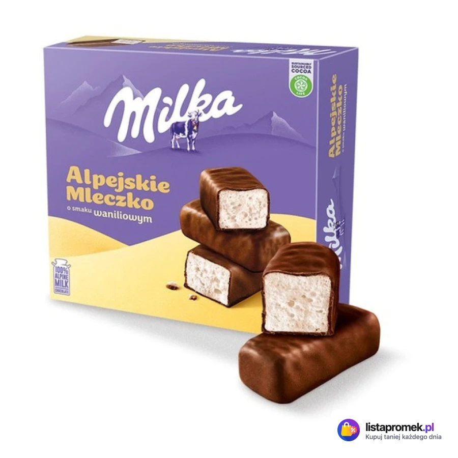 Alpejskie Mleczko o smaku waniliowym