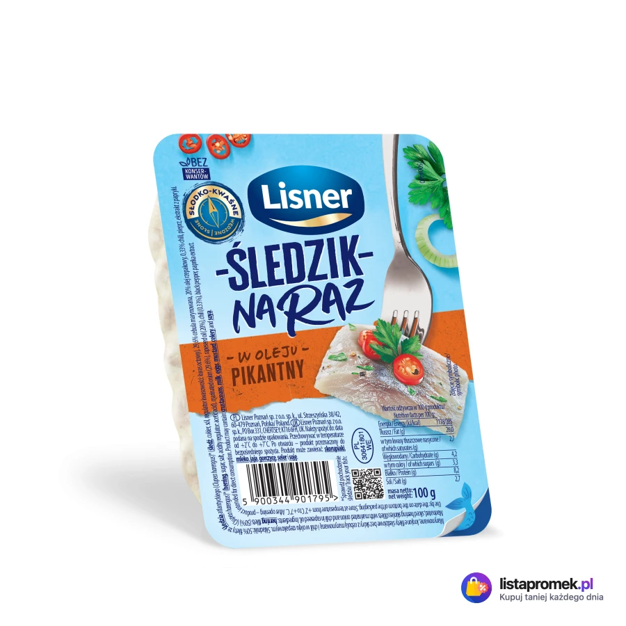 Śledzik na raz