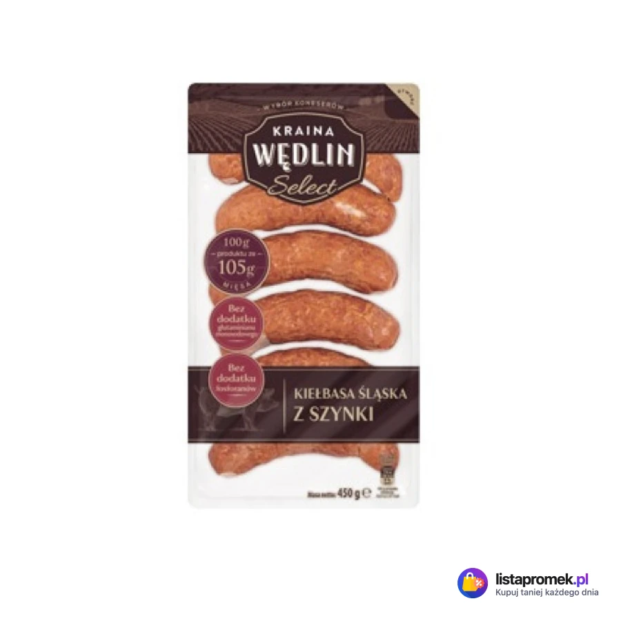 Kiełbasa śląska z szynki