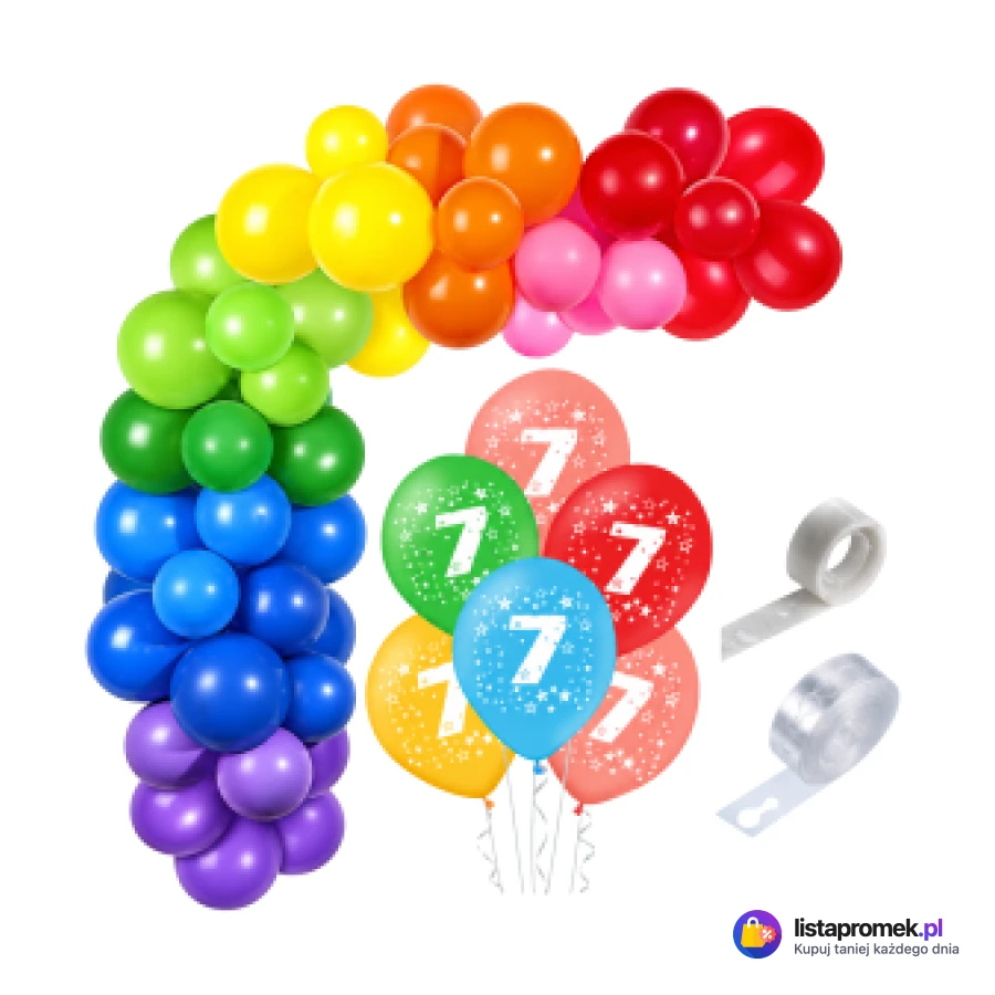 Balony, różne rodzaje, wzory i kolory