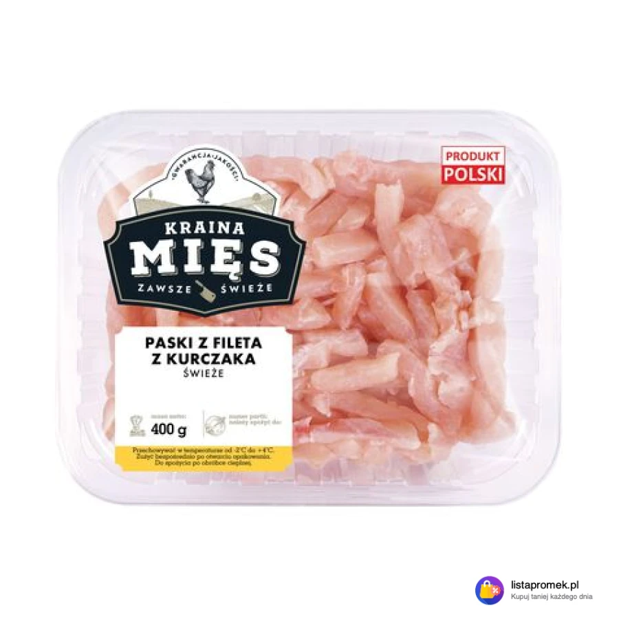 Paski z fileta z kurczaka