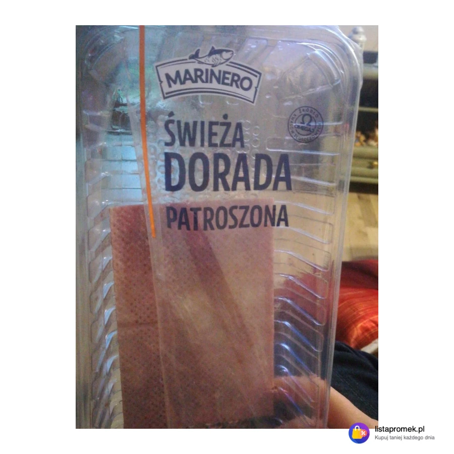 Świeża dorada patroszona