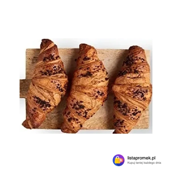 Croissant z nadzieniem orzechowo-kakaowym