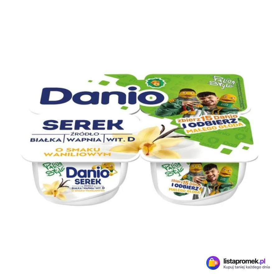 Serek homogenizowany waniliowy Danio
