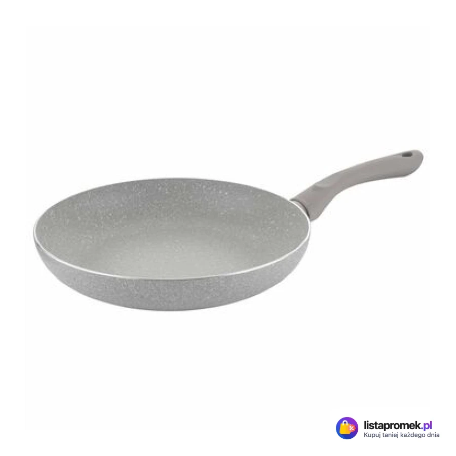 Patelnia aluminiowa Sandy, 28 cm, srebrna