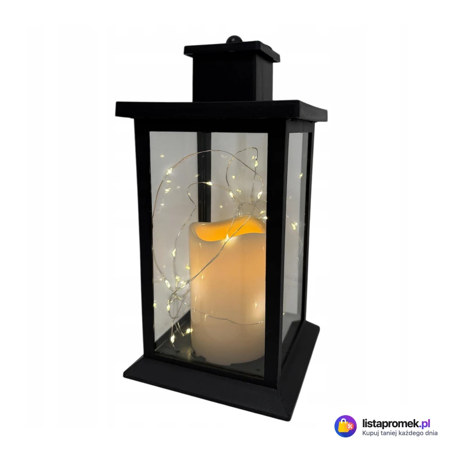 Lampion kalie z wkładem LED różne rodzaje