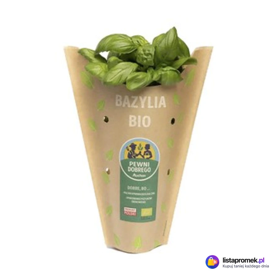 Zioła BIO (bazylia, mięta, kolendra, tymianek lub oregano)