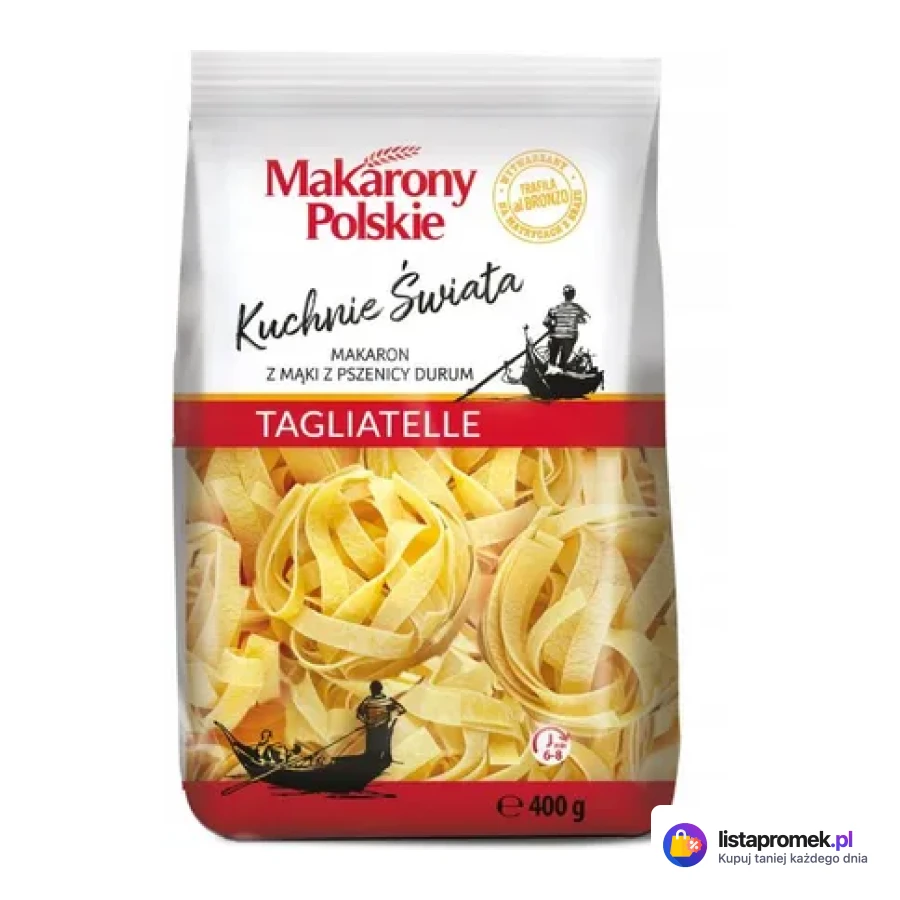 Makaron durum, wybrane rodzaje