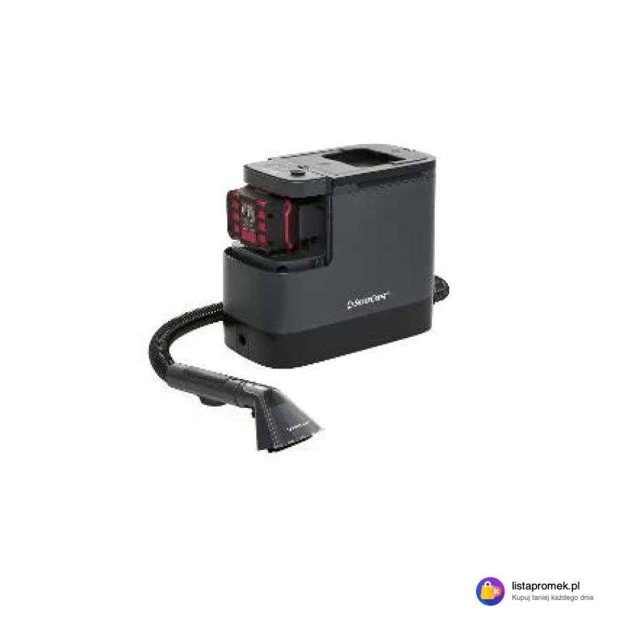 Akumulatorowe urządzenie do czyszczenia tapicerki i dywanów, 20 V