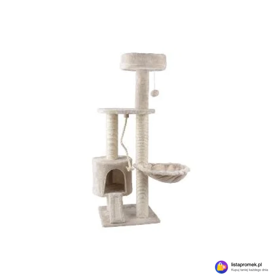 Drapak dla kota z budką