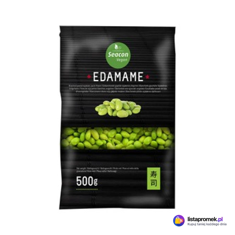 Soja edamame blanszowana obrana lub w strąkach