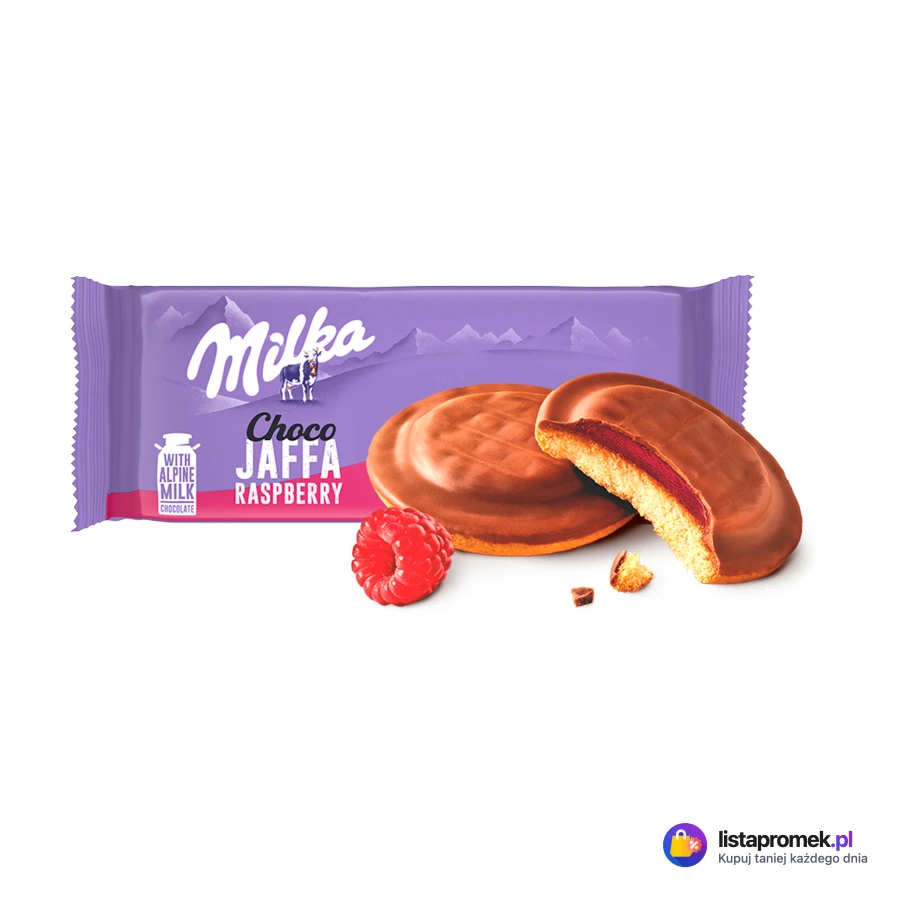Biszkopty Choco Jaffa lub ciastka Choco Milka