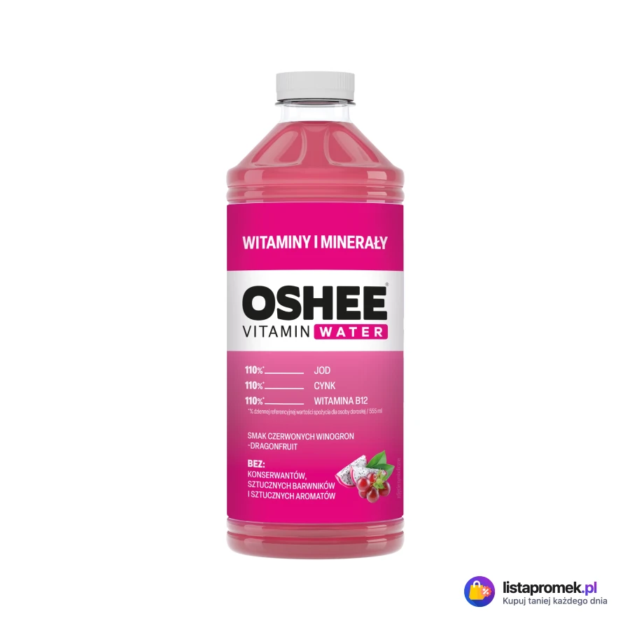 Woda Oshee Witamin Water witaminy i minerały