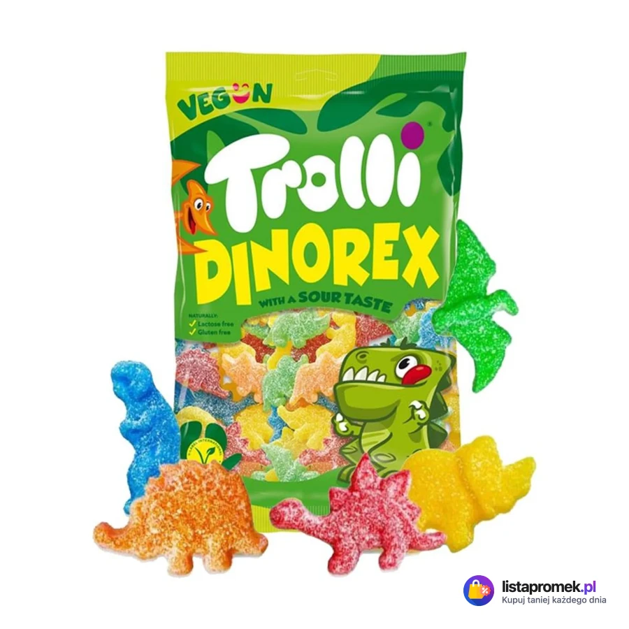 Żelki malinki, misie, dinozaury, dżdżownice, węże lub kwaśne koreczki