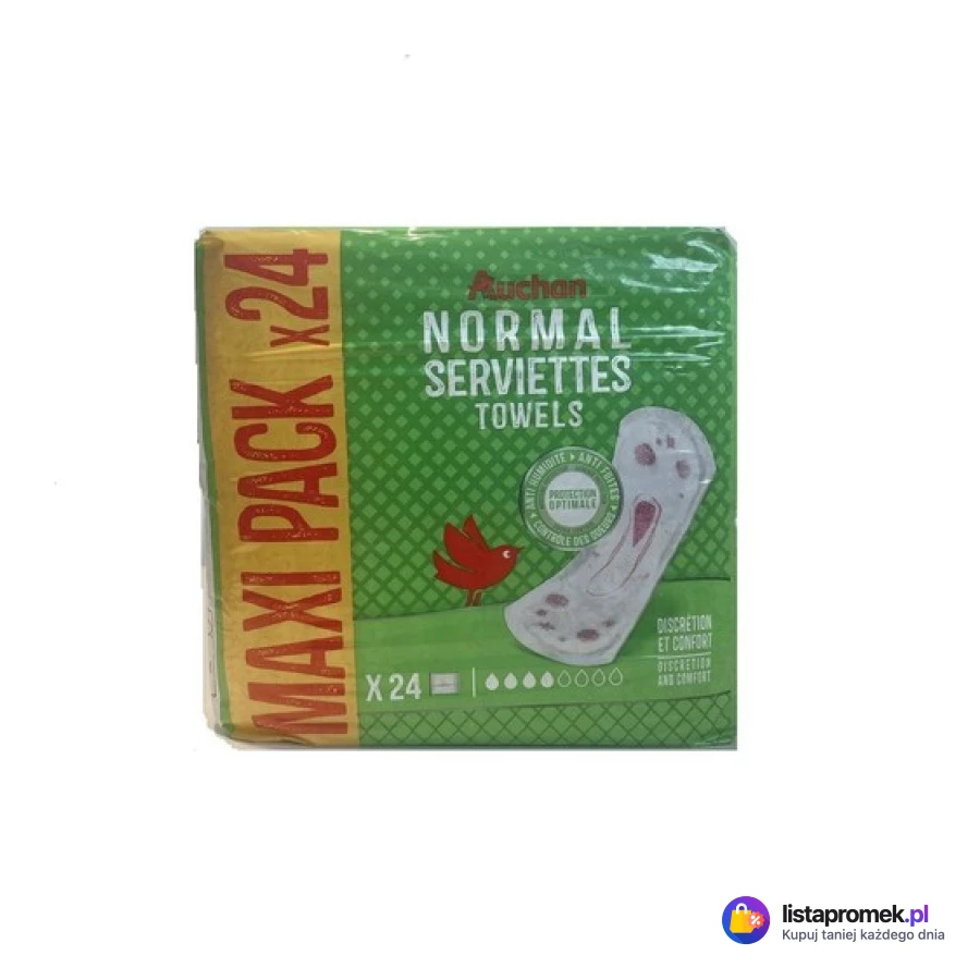 Podpaski lub wkładki urologiczne Auchan