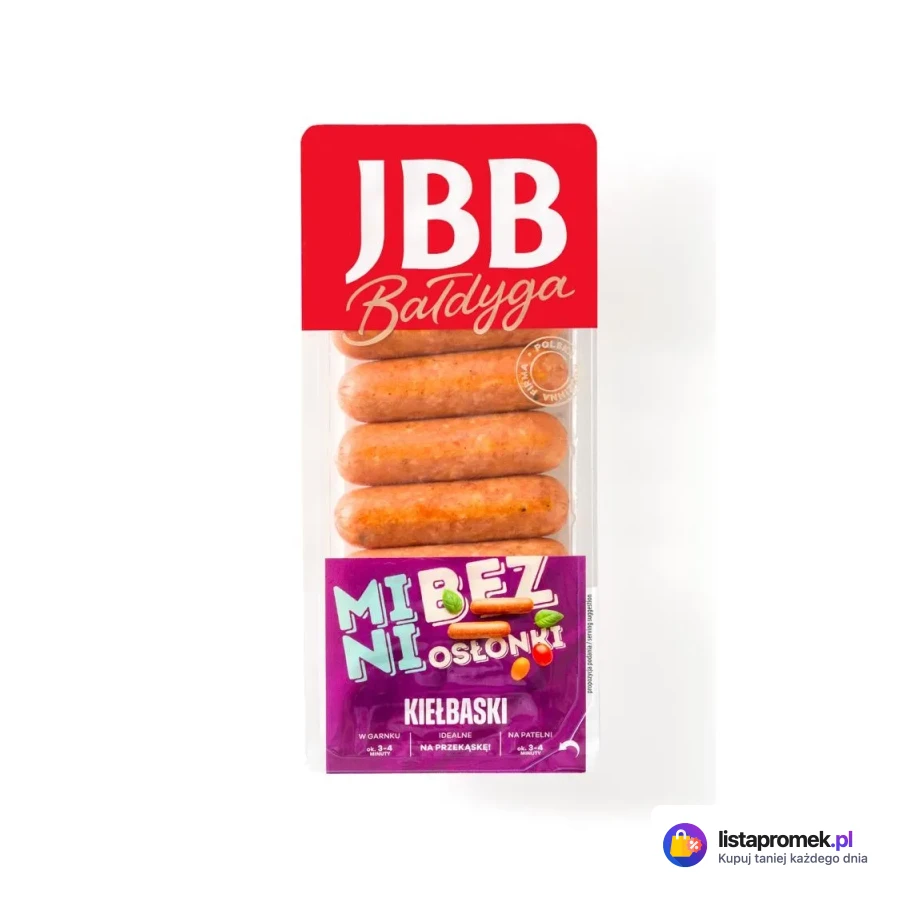Kiełbaski mini bez osłonki