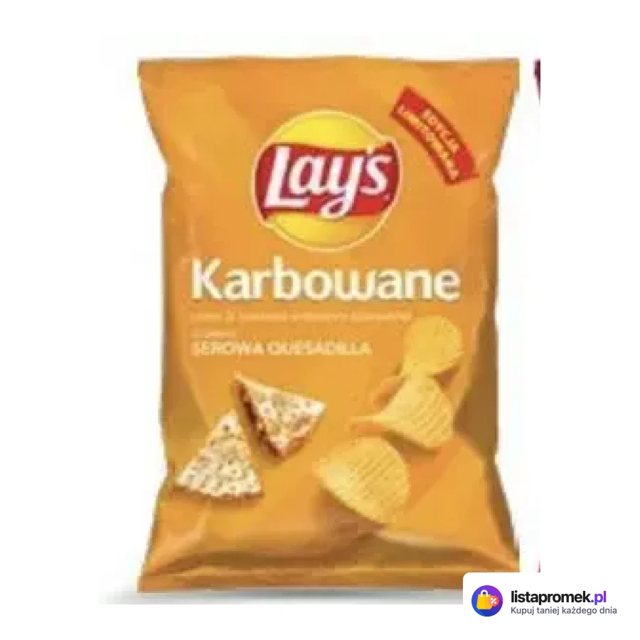 Chipsy Lay's, oregano, serowa quesadilla