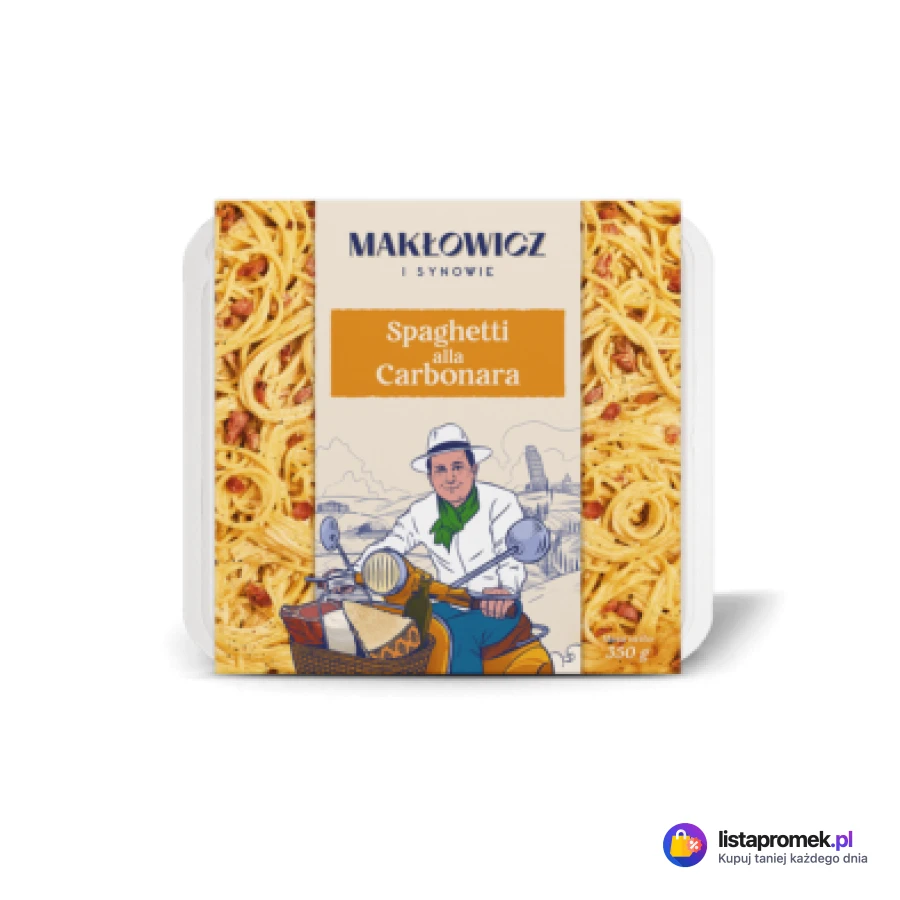 Spaghetti alla carbonara Makłowicz i Synowie