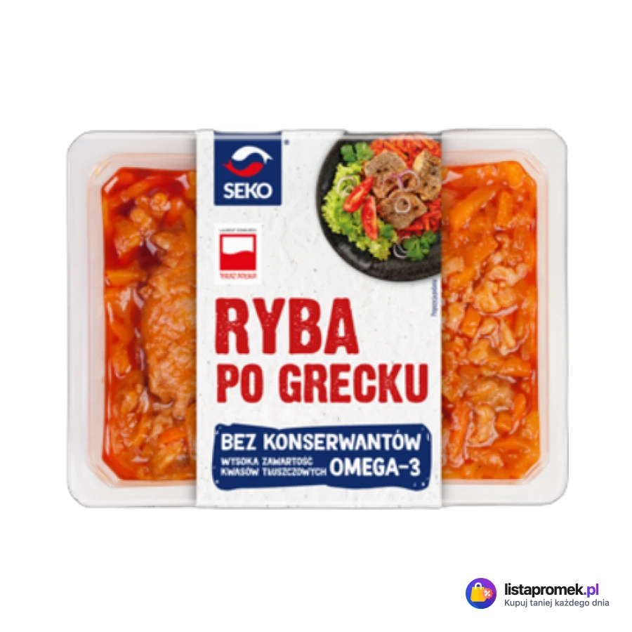 Danie gotowe z rybą