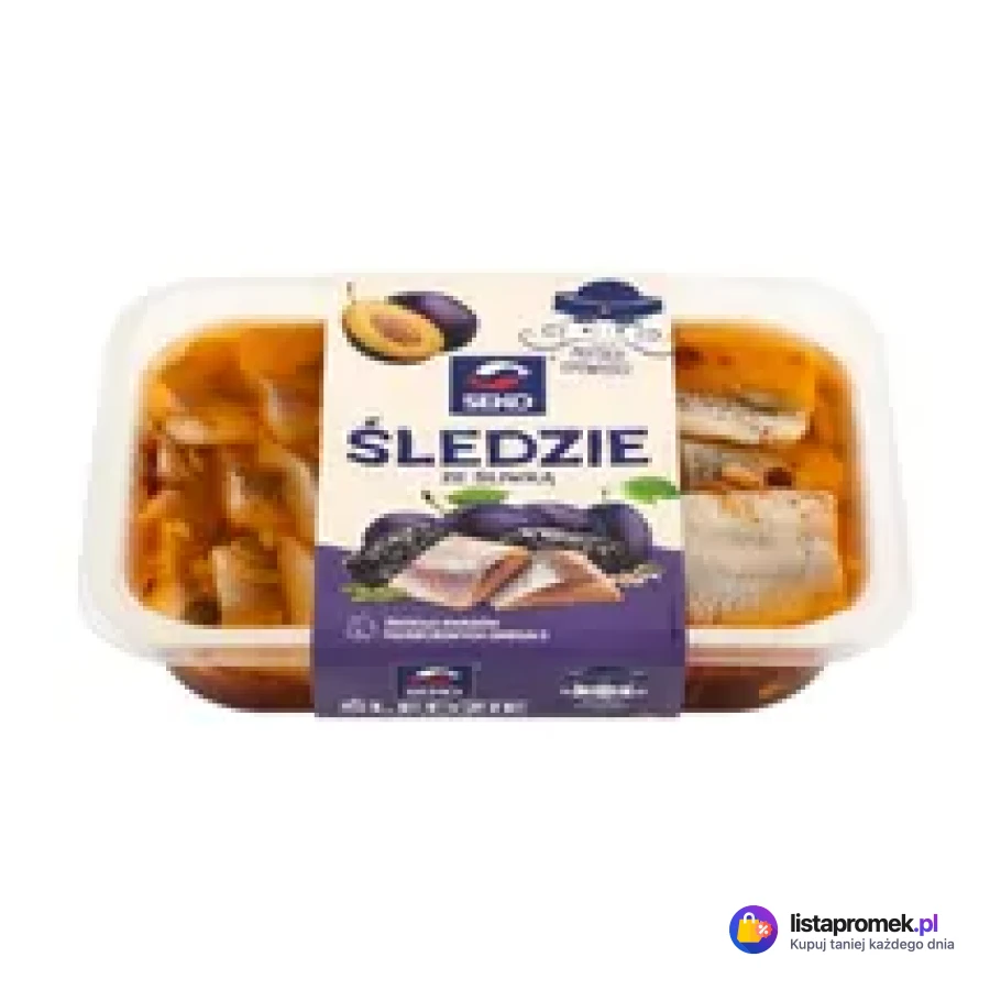 Śledzie ze śliwką lub po kołobrzesku