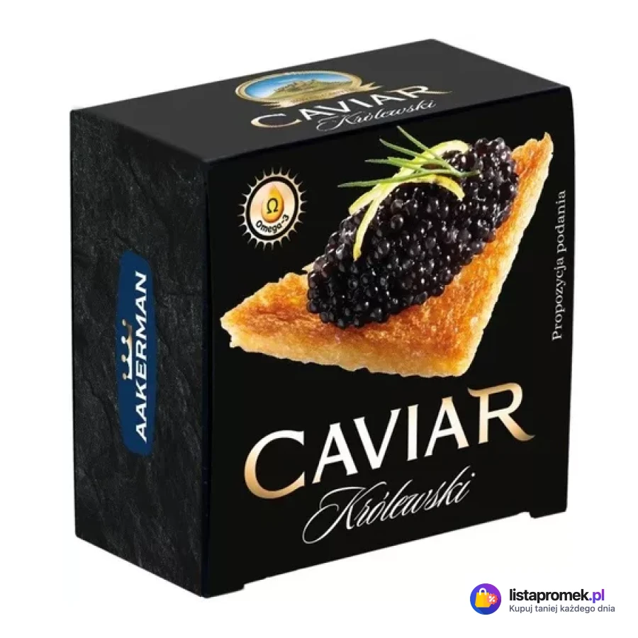 Kawior królewski czarny