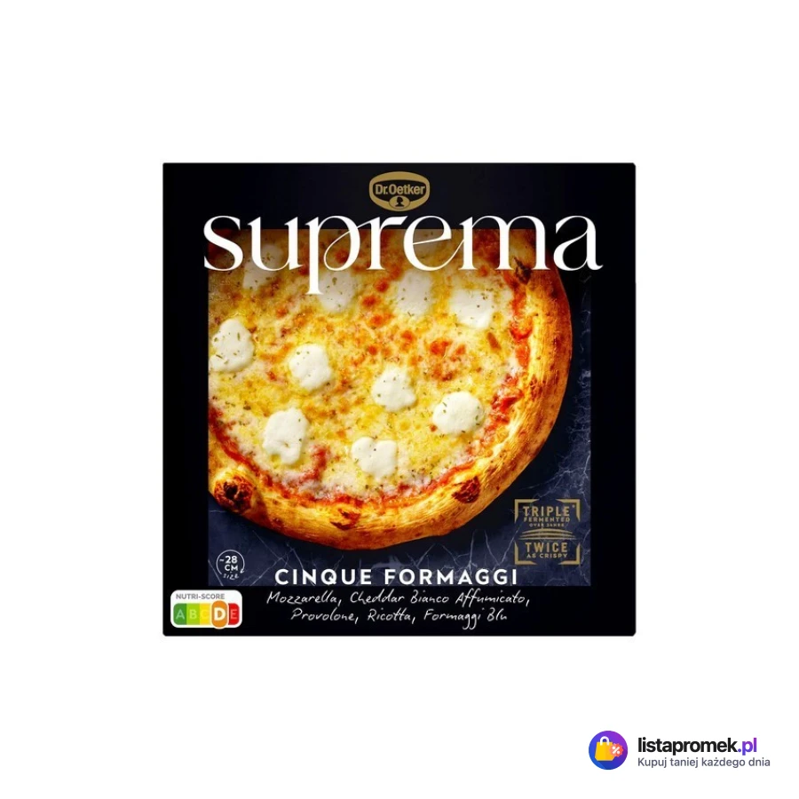 Pizza Suprema Dr.Oetker, różne rodzaje