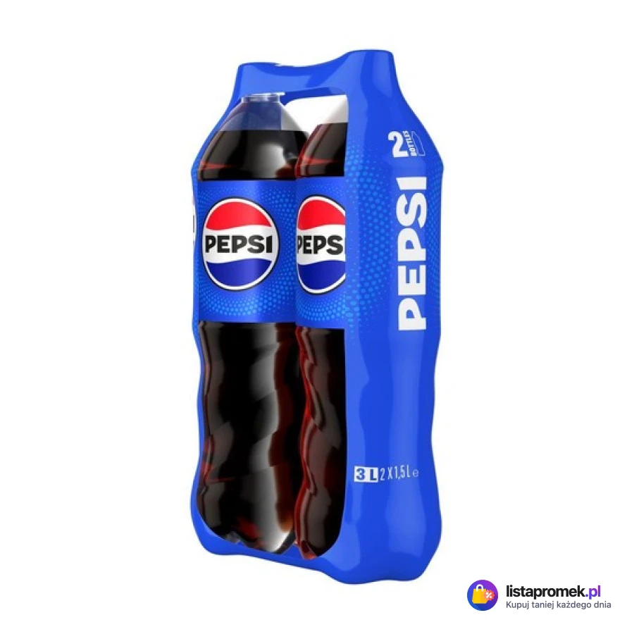 Napój gazowany Pepsi, Pepsi Max, 7 Up lub Miranda 2 x 1,5 l