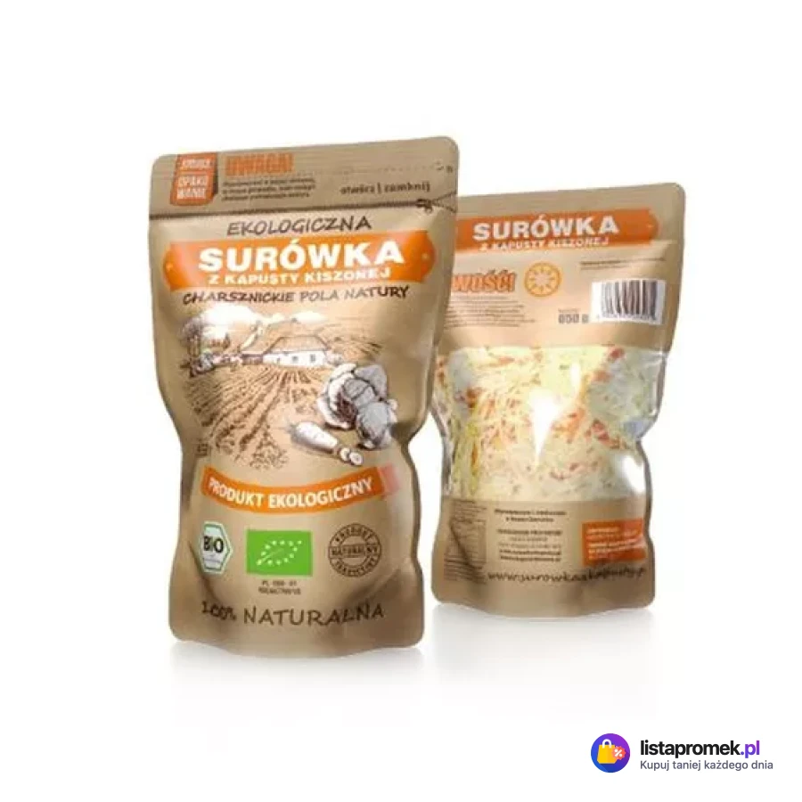 Bio surówka z kiszonej kapusty Charsznickie