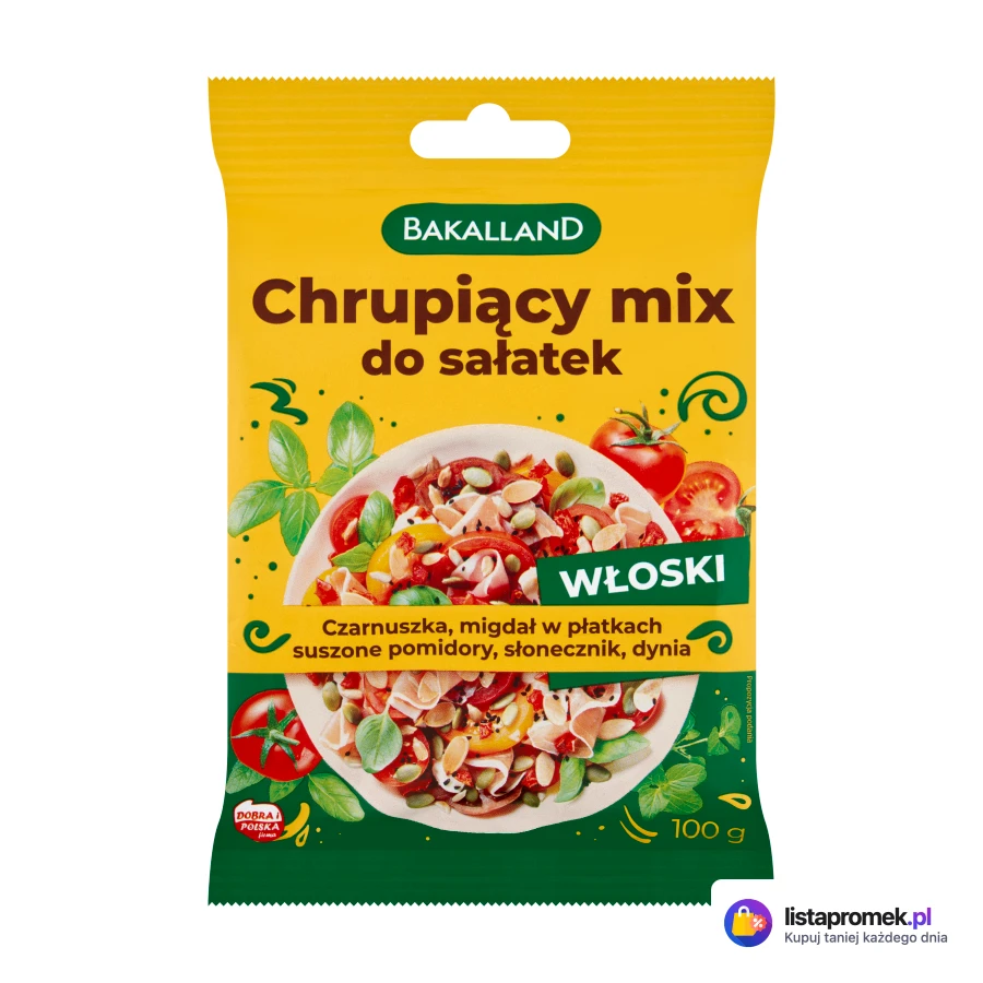 Chrupiący mix do sałatek włoski lub grecki