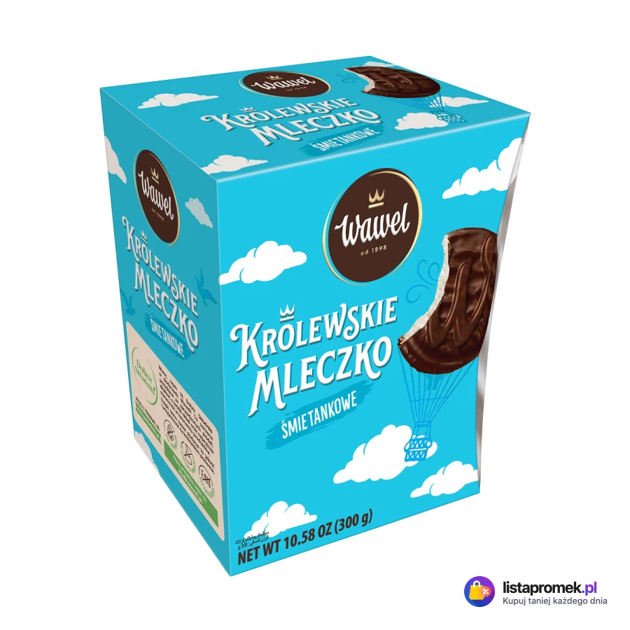 Królewskie Mleczko śmietankowe lub waniliowe