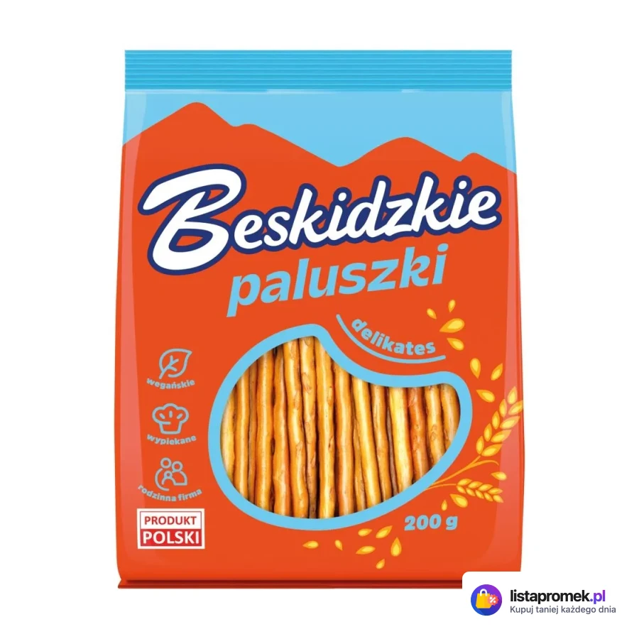 Paluszki lub krakersy
