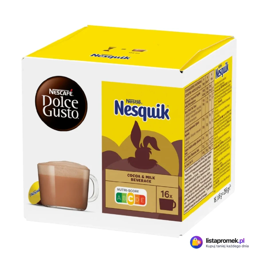 Kawa lub kakao w kapsułkach Dolce Gusto, wybrane rodzaje