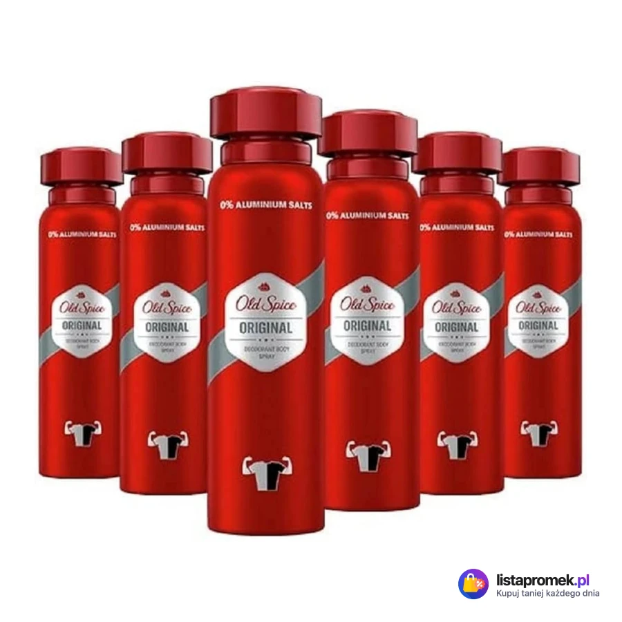 Dezodorant Old Spice w sprayu lub w sztyfcie, wybrane rodzaje