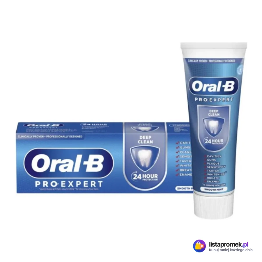 Pasta do zębów Oral-B Pro-Expert, wybrane rodzaje