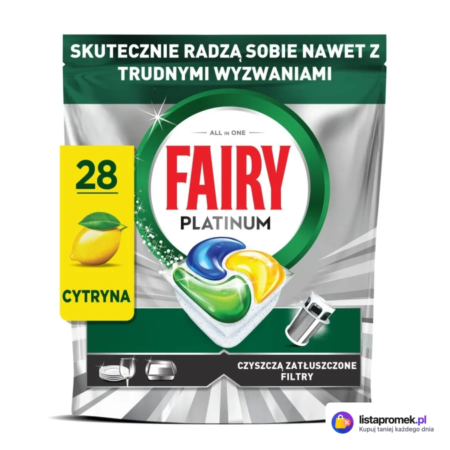 Tabletki do zmywania Fairy, wybrane rodzaje