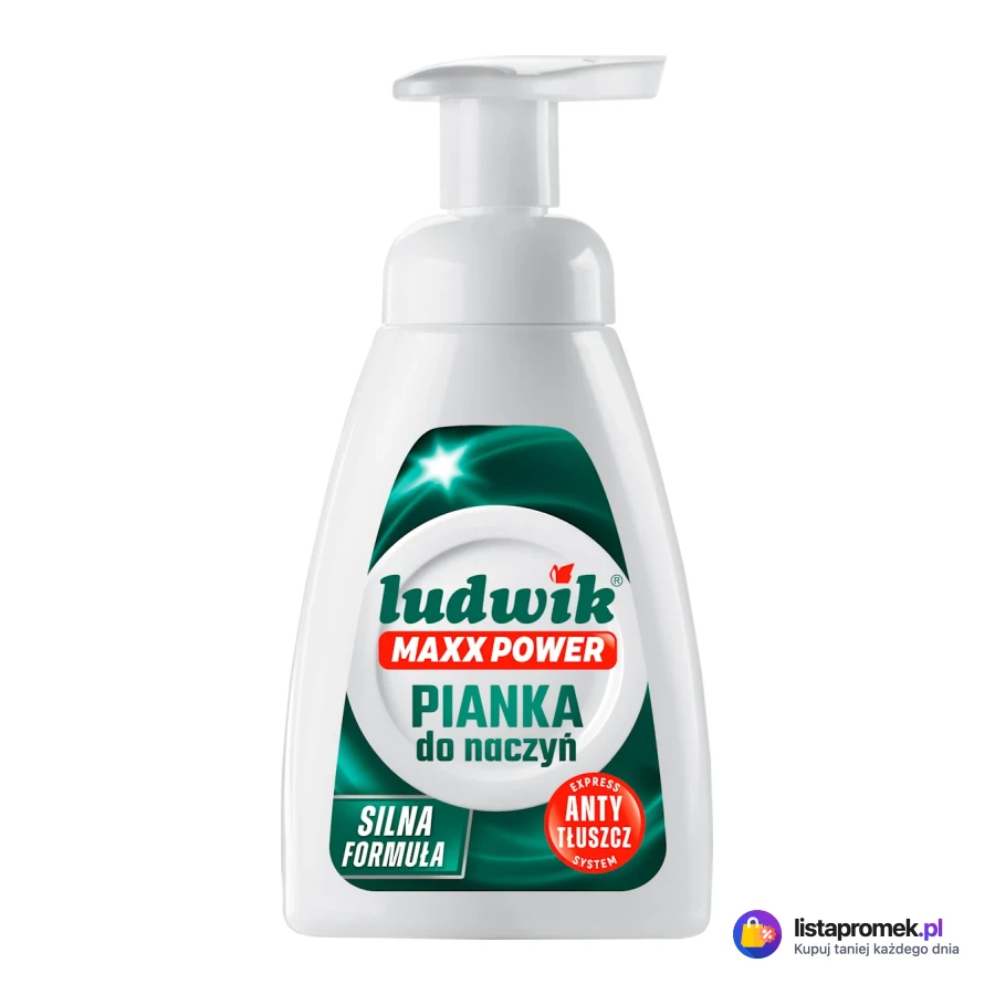 Płyn, balsam, pianka lub spray do mycia naczyń