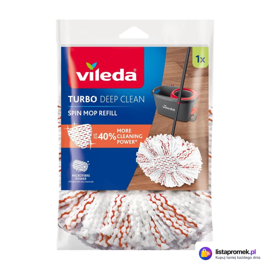 Wkład do mopa obrotowego Turbo Deep Clean