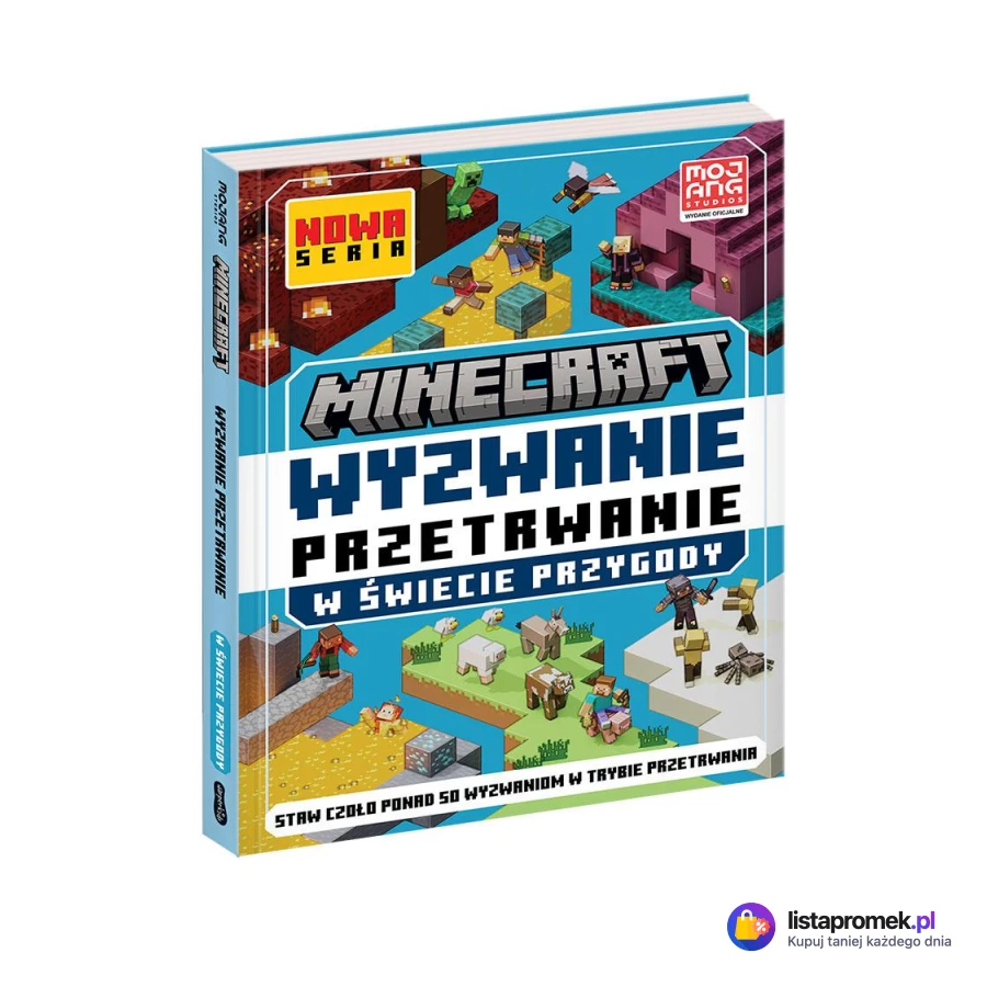 Książeczka edukacyjna z serii „Minecraft”