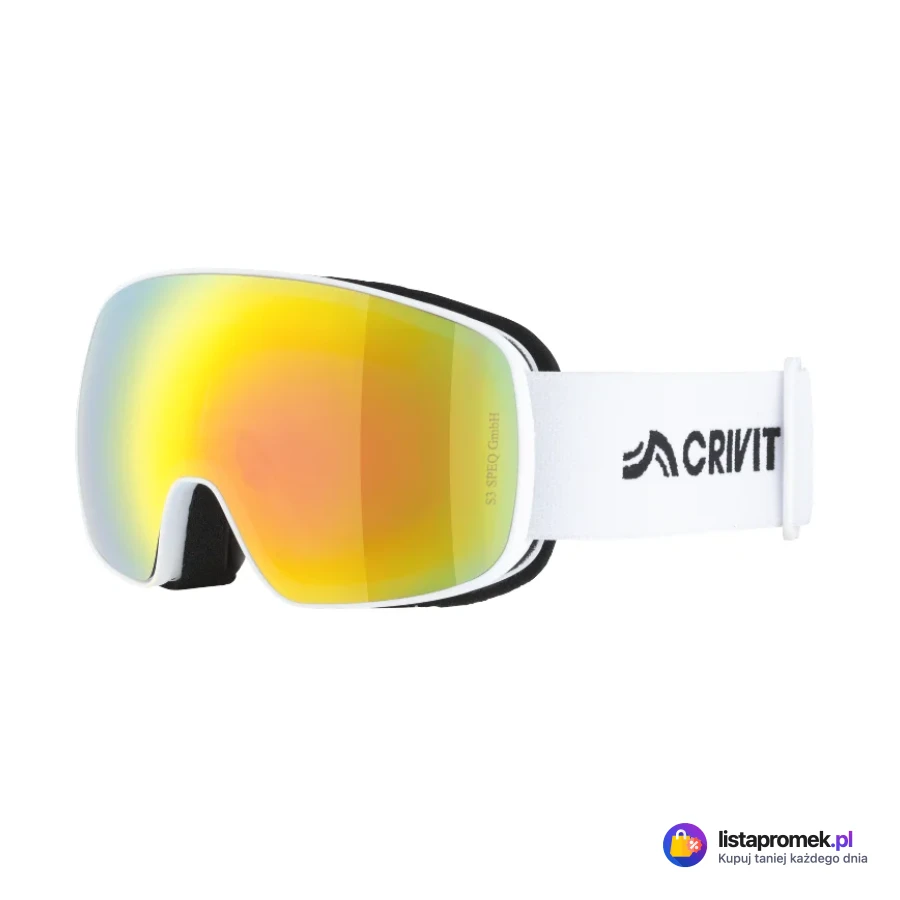Gogle narciarskie i snowboardowe dla dzieci