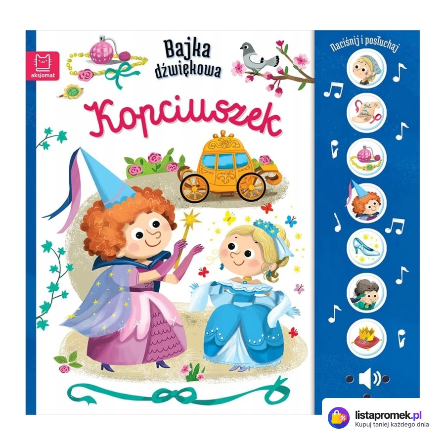 Książka edukacyjna z serii „Bajka Dźwiękowa”