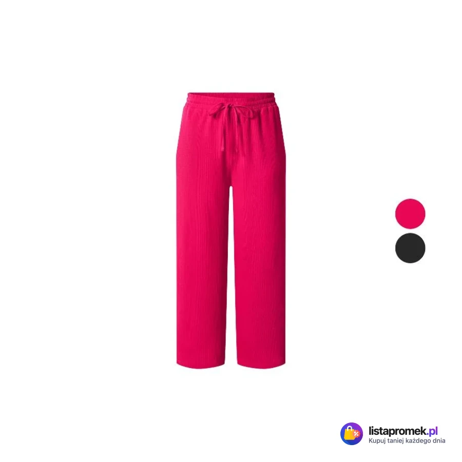 Spodnie damskie wide leg